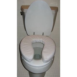 Hudson 14 X 16 X 2 Inch Comfort Cuhion Toilet Seat Risers (pack Of 4)
