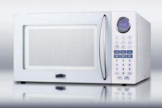 Summit Refrigeration Full Size Microwave w/ Removable Glass Turntable, Digital Readout, 1000w