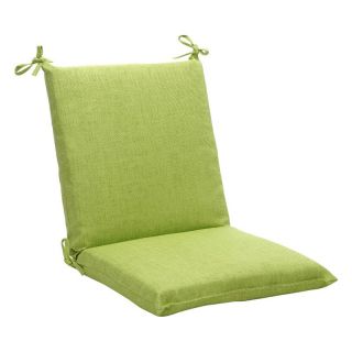 Pillow Perfect 36.5 x 18 Outdoor Textured Solid Chair Cushion Green   451657