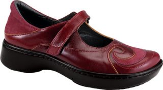 Womens Naot Sea   Merlot Leather/Queens Wine Nubuck Orthotic Shoes
