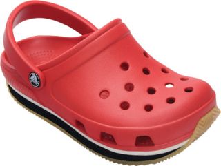 Childrens Crocs Retro Clog   Red/Black Casual Shoes