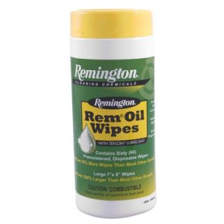 Remington Rem Oil Wipes   Rem Oil Wipes, 60 Pak