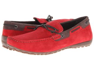 Geox Uomo Snake Mocassino Mens Slip on Shoes (Red)