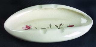 Franciscan Duet Large Ashtray, Fine China Dinnerware   Two Pink Flowers, Gray St