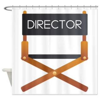  Movie Director Seat Chair Shower Curtain  Use code FREECART at Checkout