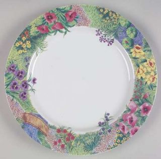 Nikko Secret Garden 12 Chop Plate/Round Platter, Fine China Dinnerware   Fine C