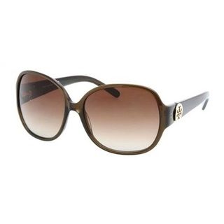 Tory Burch Womens Ty 7026 Olive / Brown Gradient Fashion Sunglasses