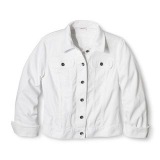 Merona Womens Denim Jacket   White   XL