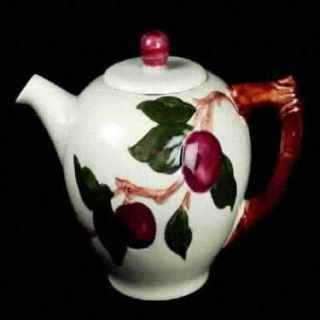 Franciscan Apple (England Backstamp) Teapot & Lid, Fine China Dinnerware   Engla