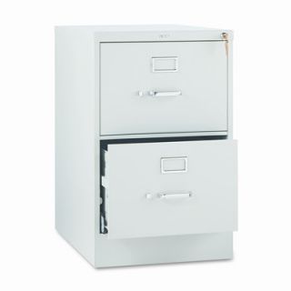 HON 510 Series 2 Drawer Legal Vertical File 512CP Finish Light Gray