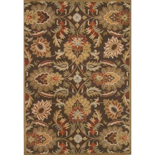 Nuloom Hand tufted Wool Chocolate Rug (9 X 12)