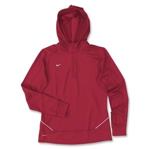 Nike LS Womens Training Hoody (Red)