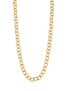 Stephanie Kantis Tudor Long Chain Necklace   Gold