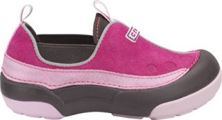 Childrens Crocs Dawson Slip On   Berry/Bubblegum Casual Shoes