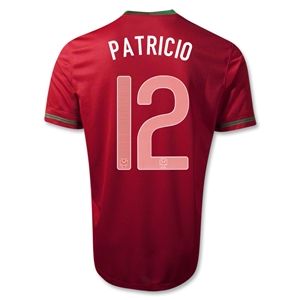 Nike Portugal 12/14 PATRICIO Home Soccer Jersey