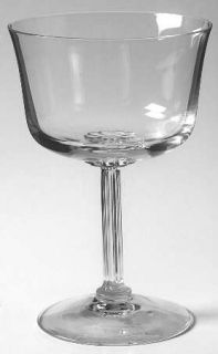 Fostoria Princess Clear (No Trim) Champagne/Tall Sherbet   Stem #6123, Plain,  N