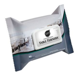 Nice pak Sani Professional Brand Table Turners (12 Pack)