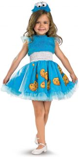Sesame Street   Frilly Cookie Monster Toddler / Child Costume