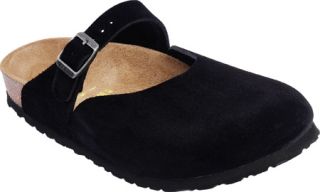 Womens Birkenstock Rosemead Suede   Black Suede Casual Shoes