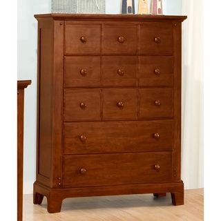Branson 5 drawer Chest (Mahogany solids, cherry veneers, MDFFinish Warm cherryDimensions 54 inches high x 40 inches wide x 18 inches deepAccessories are NOT includedPlease note Orders of 151 pounds or more will be shipped via Freight carrier and our Ov