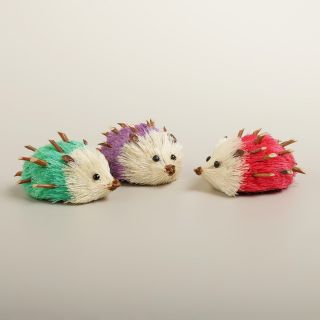 Natural Fiber Hedgehogs, Set of 3   World Market