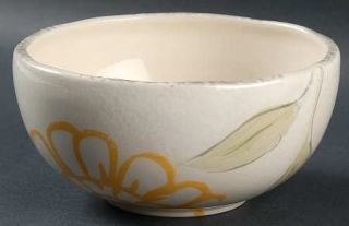 Clay Art Garden Flight Soup/Cereal Bowl, Fine China Dinnerware   Floral,Butterfl