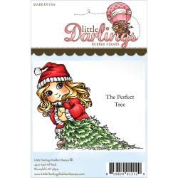 Cutie Pies Unmounted Rubber Stamp  The Perfect Tree