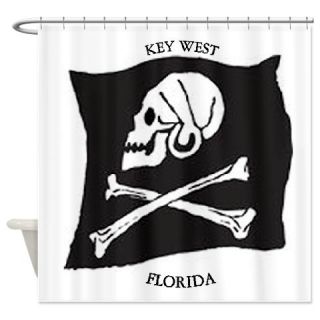  Key West Jolly Roger Shower Curtain  Use code FREECART at Checkout