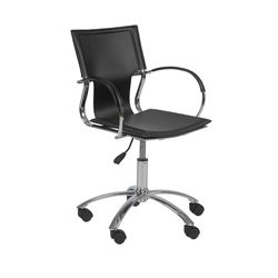 Vinnie Black/chrome Office Chair