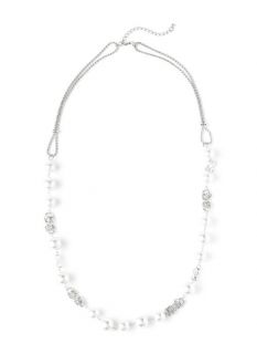 Catherines Womens Pearl Mix Necklace