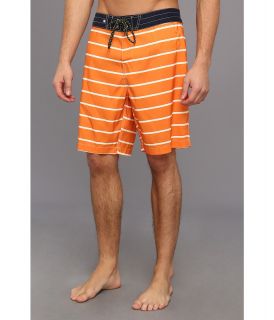 Sperry Top Sider Sailor Stripe Boardshort Mens Swimwear (Orange)