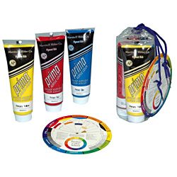 Weber Prima Acrylic 3 color Primary Colors Value Set (118ml) (Red, blue, yellowPigment rich paintIncludes color wheelFor professionals, hobbyists and studentsWeight 2 pounds Materials Acrylic paint, paperModel 2863 )