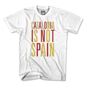 Objectivo Catalonia is Not Spain T Shirt (White)