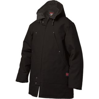 Tough Duck Hydro Parka with Hood   L, Black