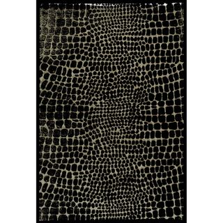 Martha Stewart ia Raft/ Beige Silk Blend Rug (96 X 136)