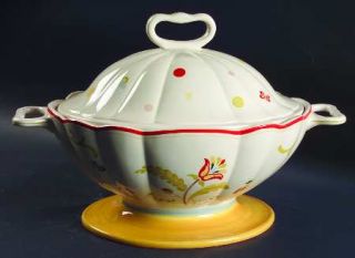 Waterford China Formosa Tureen &  Lid, Fine China Dinnerware   Great Room Access