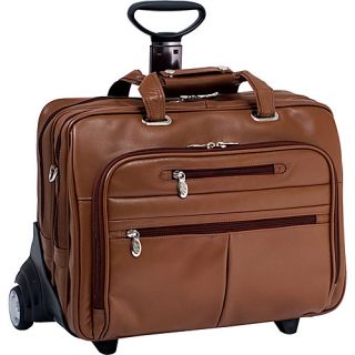 R Series Ohare Leather Wheeled Laptop Case
