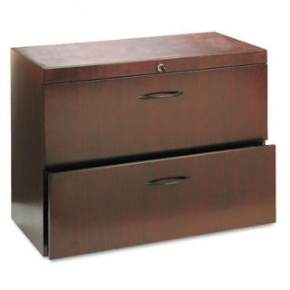 Mayline Corsica Lateral File, 36W x 17D x 27 1/2H, Mahogany TIFCLFMAH