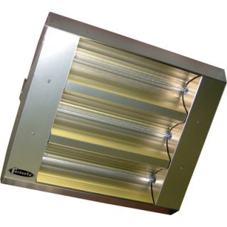 TPI Indoor/Outdoor Quartz Infrared Heater   16,382 BTU, 480 Volts, Stainless