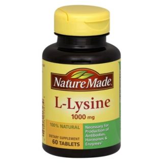 Nature Made L Lysine 1000 mg Tablets   60 Count