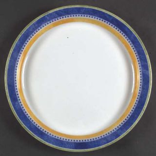 Dansk Kobenhavn 12 Chop Plate/Round Platter, Fine China Dinnerware   Blue & Yel