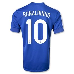 Nike Brazil 2013 RONALDINHO Away Soccer Jersey