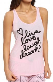 PJ Salvage NGIFTK2 Giftables Live Love Laugh Dream Sequin Tank