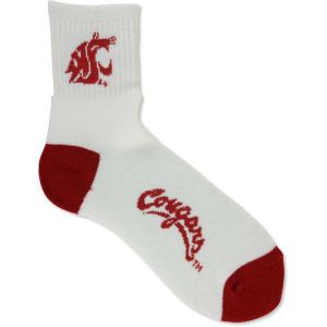 Washington State Cougars For Bare Feet Ankle White 501 Sock