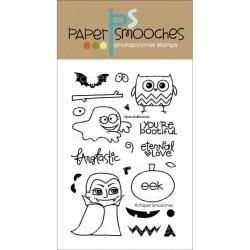 Paper Smooches 4 X6 Clear Stamps  Spookalicious