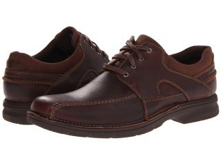 Clarks Senner Blvd Mens Plain Toe Shoes (Brown)