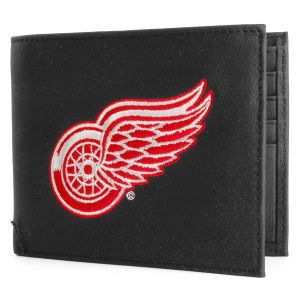 Detroit Red Wings Rico Industries Black Bifold Wallet