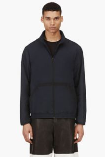 T By Alexander Wang Navy And Black Track Jacket