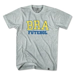Utopia Brazil BRA Soccer T Shirt (Gray)