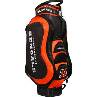 NFL Cincinnati Bengals Medalist Cart Bag Black   Team Golf Golf Bags